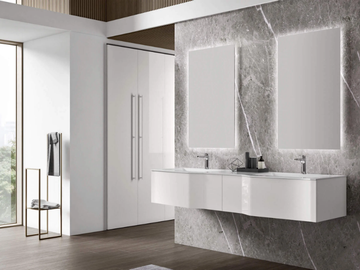 STR8 STR01 - Double wall-mounted vanity unit with drawers by Gruppo Geromin - view 2